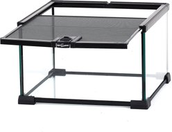 REPTI ZOO Mini Glass Reptile Terrarium Tank, 12 x 12 x 8 slide 2 of 5