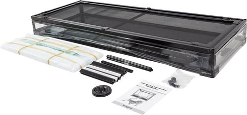 Show full view: REPTI ZOO Sliding Doors Screen Ventilation Reptile Terrarium, 47-gal slide 5 of 8