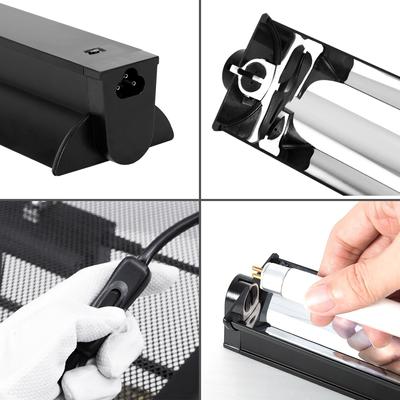 Show full view: REPTI ZOO T5 HO UVB Reptile Lighting Combo Kit, 24-watt slide 5 of 7