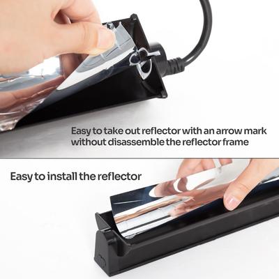 Show full view: REPTI ZOO T5 HO UVB Reptile Lighting Combo Kit, 24-watt slide 4 of 7