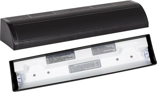 Show full view: REPTI ZOO T8 UVB Lighting Terrarium Hood & Lamp Kit, 15-watt, black slide 3 of 7