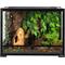 Show in main carousel: REPTI ZOO Tempered Glass Front Opening with Double Hinge Door Terrarium, Black, 32-gal slide 1 of 10