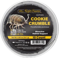 ReptiFauna Cookie Crumble Isopod, 16-oz, 10 count