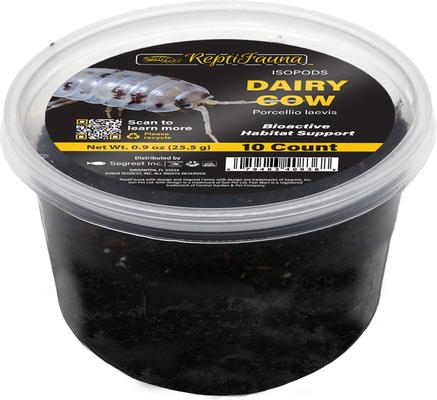 Show full view: ReptiFauna Dairy Cow Isopod, 16-oz, 10 count slide 4 of 7