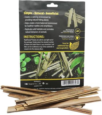 Show full view: ReptiFauna Palm Leaves Reptile Substrate, 10 count slide 2 of 9