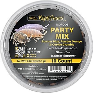ReptiFauna Party Mix Isopod, 16-oz, 10 count