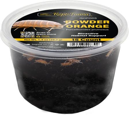 Show full view: ReptiFauna Powder Orange Isopod, 16-oz, 15 count slide 4 of 7