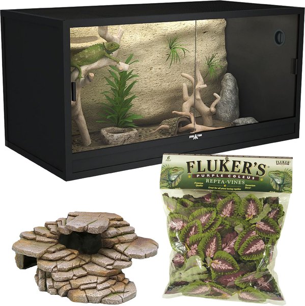 Reptile Starter Kit Symton Reptile Enclosure, 120-gal other