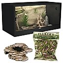 Reptile Starter Kit - Symton Reptile Enclosure, 120-gal + 2 other items