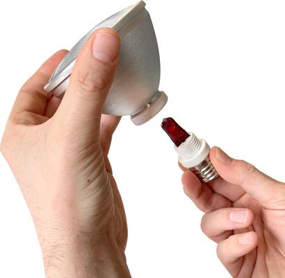 Show full view: Reptile Systems Eco Halogen Reptile Replacement Heat Lamp, 2 count, White, 50-watt slide 4 of 7