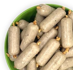 Reptilinks Frog No Egg Natural Collagen Casing Reptile Food, 8 to 12-g, 40 links