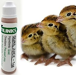 Reptilinks Quail Juice Reptile Liquid Supplement, 1-oz bottle