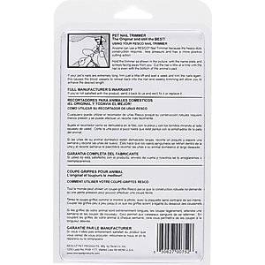 Resco Deluxe Dog Nail Clippers, Large, Yellow