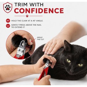 Resco Original Cat Nail Clippers, Red