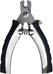 Resco Pro Series Plier Style Nail Clippers, Large, Black/Chrome