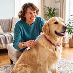 Resco Pro-Series Rotating Dog & Cat Pin Comb