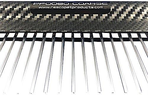 Show full view: Resco Wrap Comb for Dogs, Cats & Small Pets, Coarse 1.5-in Pin, Carbon Fiber slide 3 of 4