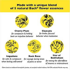 Rescue Remedy Stress Relief Pet Supplement, 10-mL bottle
