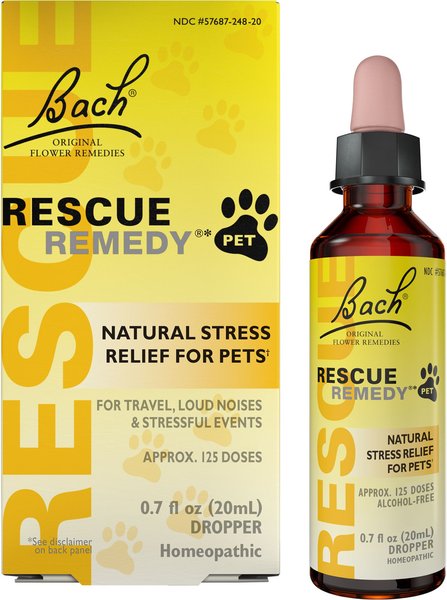 Show full view: Rescue Remedy Stress Relief Pet Supplement, 20-mL bottle slide 1 of 8