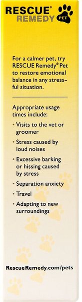 Show full view: Rescue Remedy Stress Relief Pet Supplement, 20-mL bottle slide 6 of 8