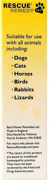 Show full view: Rescue Remedy Stress Relief Pet Supplement, 20-mL bottle slide 7 of 8