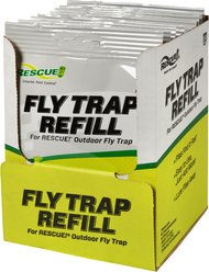 Rescue! Reusable Trap Refill Livestock Fly Insect Control