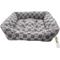 Show in main carousel: Reserve Checkered Cuddler Bolster Dog & Cat Bed, Gray, Large slide 9 of 9