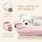 Show in main carousel: Reserve Jacquard Cuddler Bolster Dog & Cat Bed, Pink, Large slide 4 of 10
