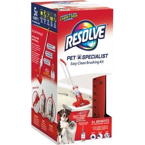 Resolve Pet Specialist Easy Clean Carpet Cleaner Brushing Kit