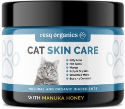 ResQ Organics Cat Skin Care Balm, 4-fl oz jar