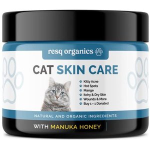 ResQ Organics Cat Skin Care Balm, 4-fl oz jar