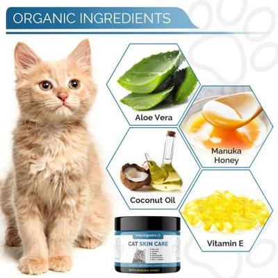 Show full view: ResQ Organics Cat Skin Care Balm, 4-fl oz jar slide 4 of 9