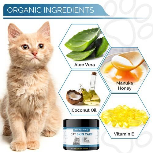 Picture Idea: Resq Organics Cat Skin Care Balm 8 Fl Oz Jar