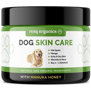 ResQ Organics Dog Skin Care Balm, 8-fl oz jar