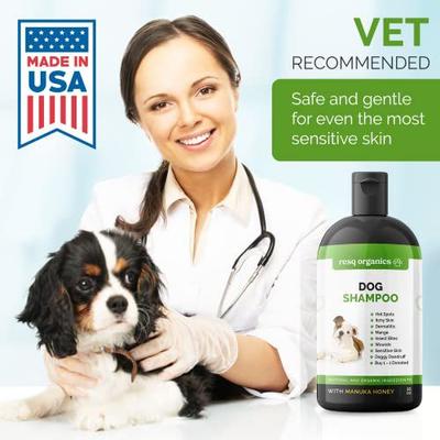 Show full view: ResQ Organics Manuka Honey Dog Shampoo, 16-fl oz bottle slide 7 of 7
