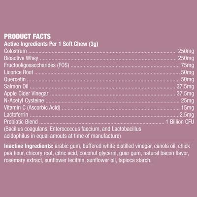 Show full view: RestoraPet Allergy, Itch & Immune Support Soft Chews Dog Supplement, 60 count slide 8 of 8