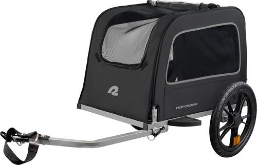 Show full view: Retrospec Rover Waggin Dog & Cat Bike Trailer, Black slide 2 of 5