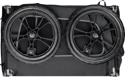 Show full view: Retrospec Rover Waggin Dog & Cat Bike Trailer, Black slide 4 of 5