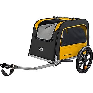 Retrospec Rover Waggin Dog & Cat Bike Trailer, Sun