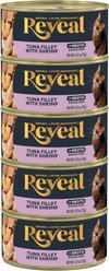 Reveal Broth Grain-Free Tuna & Shrimp Flavored Wet Cat Food, 2.47-oz can, 5 count