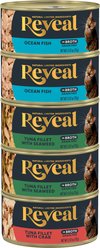 Reveal Fish Broth Selection Grain-Free Wet Cat Food, 2.47-oz can, 5 count