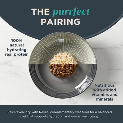 Show full view: Reveal Natural Complete & Balanced Grain-Free Whitefish Recipe Dry Cat Food, 3-lb bag slide 6 of 12