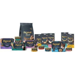 Reveal Natural Fish in Broth Variety Pack Grain-Free Wet Cat Food, 2.47-oz can, case of 8