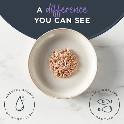 Show full view: Reveal Natural Grain-Free Fish & Chicken Broth Flavored Variety Pack Wet Cat Food, 2.47-oz pouch, case of 12 slide 6 of 11