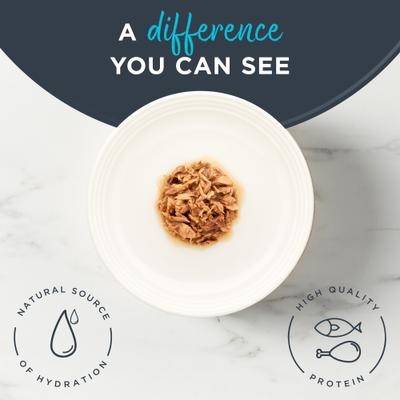 Show full view: Reveal Natural Grain-Free Ocean Fish in Gravy Flavored Wet Cat Food, 2.47-oz can, case of 24 slide 6 of 12