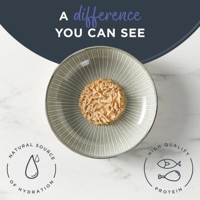 Show full view: Reveal Natural Grain-Free Variety of Fish & Chicken in Gravy Flavored Wet Cat Food, 2.47-oz can, case of 12 slide 5 of 10