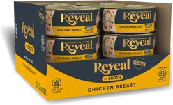 Reveal Natural Limited Ingredient Grain-Free Chicken Breast in Broth Wet Cat Food, 5.5-oz, case of 12