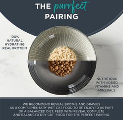 Reveal Variety Broth Selection Grain-Free Chicken & Tuna Flavored Wet Cat Food, 2.47-oz can, 5 count slide 2 of 5