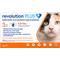 Show in main carousel: Revolution Plus Topical Solution for Cats, 5.6-11 lbs, (Orange Box), 3 Doses (3-mos. supply) slide 1 of 12