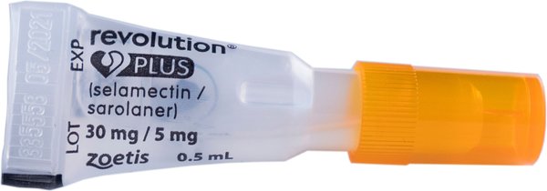 Show full view: Revolution Plus Topical Solution for Cats, 5.6-11 lbs, (Orange Box), 6 Doses (6-mos. supply) slide 3 of 12